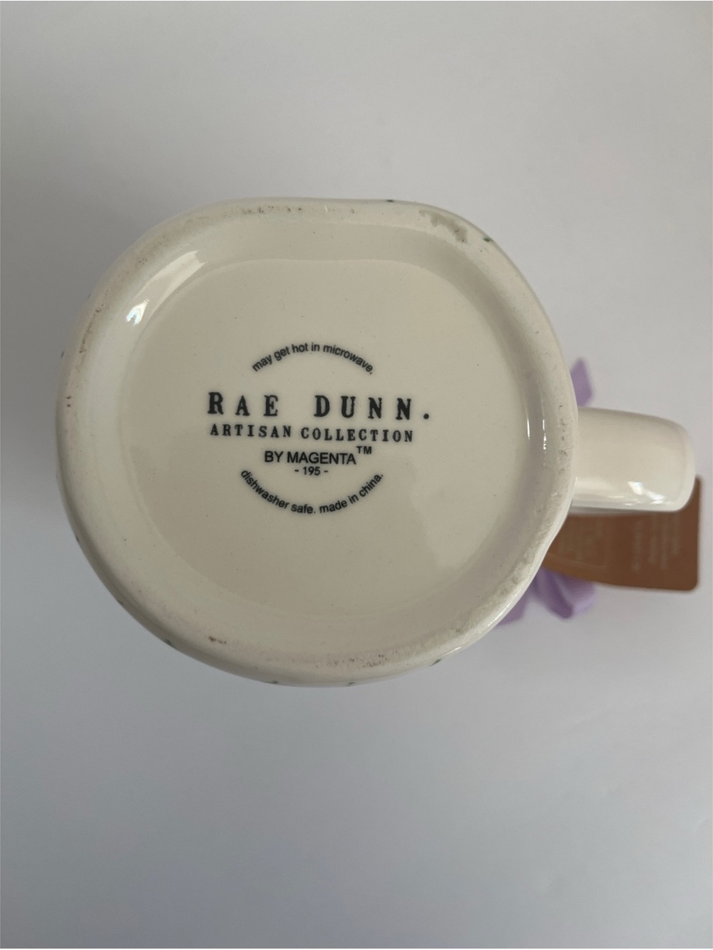 New Rae Dunn Spring Has Sprung Rabbit Mug - Picture 4 of 4